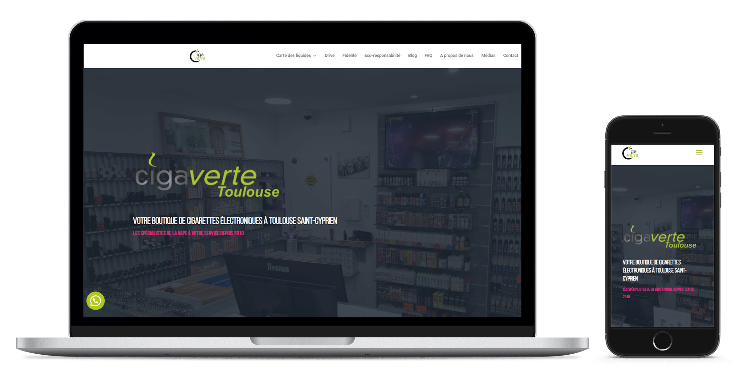 Refonte de site vitrine WordPress Toulouse - RodomWeb